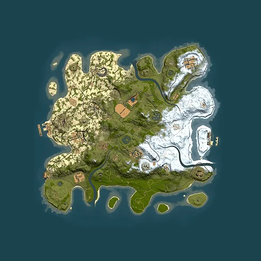 Rust map seed 1513113600, 3500x3500m top-down preview
