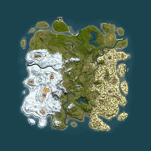 Rust map seed 89606755, 5000x5000m top-down preview