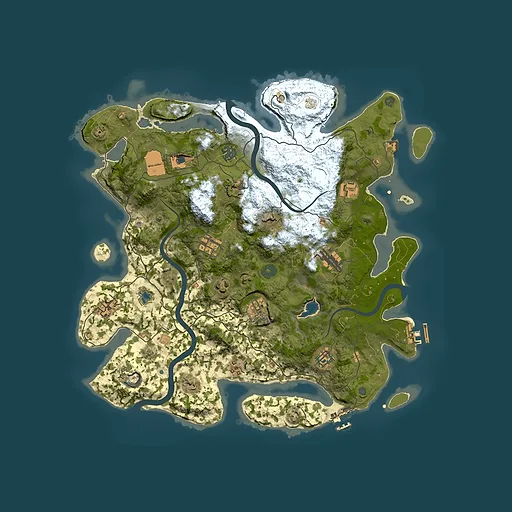 Rust map seed 1770951321, 4000x4000m top-down preview