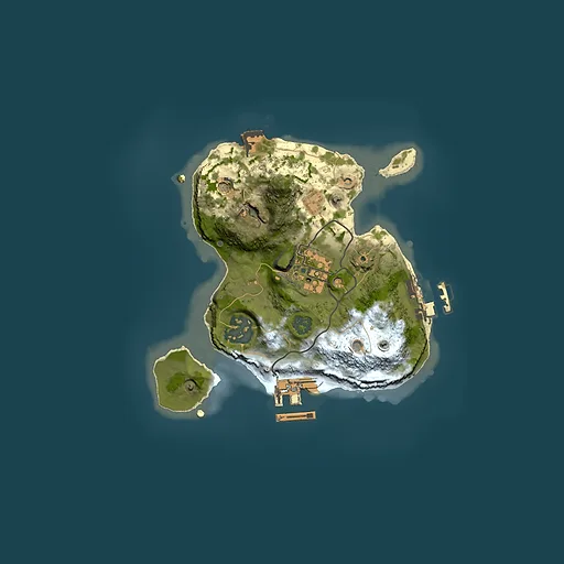 Rust map seed 2059419201, 2000x2000m top-down preview