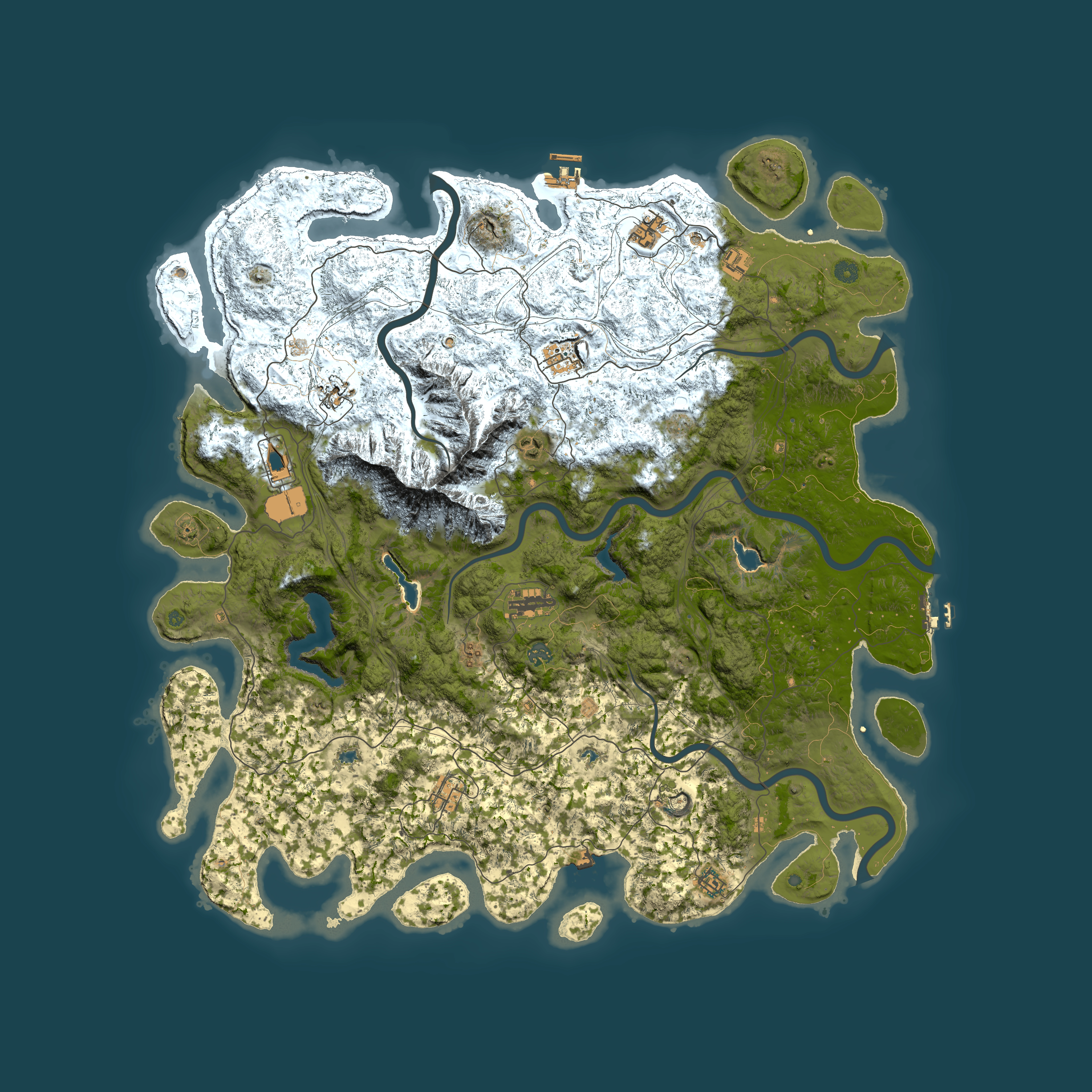 Full top-down render of Rust map seed 745413009, 5500x5500m
