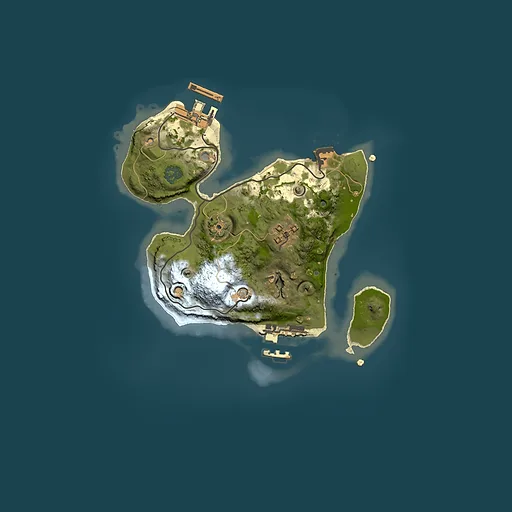 Rust map seed 1724781440, 2000x2000m top-down preview