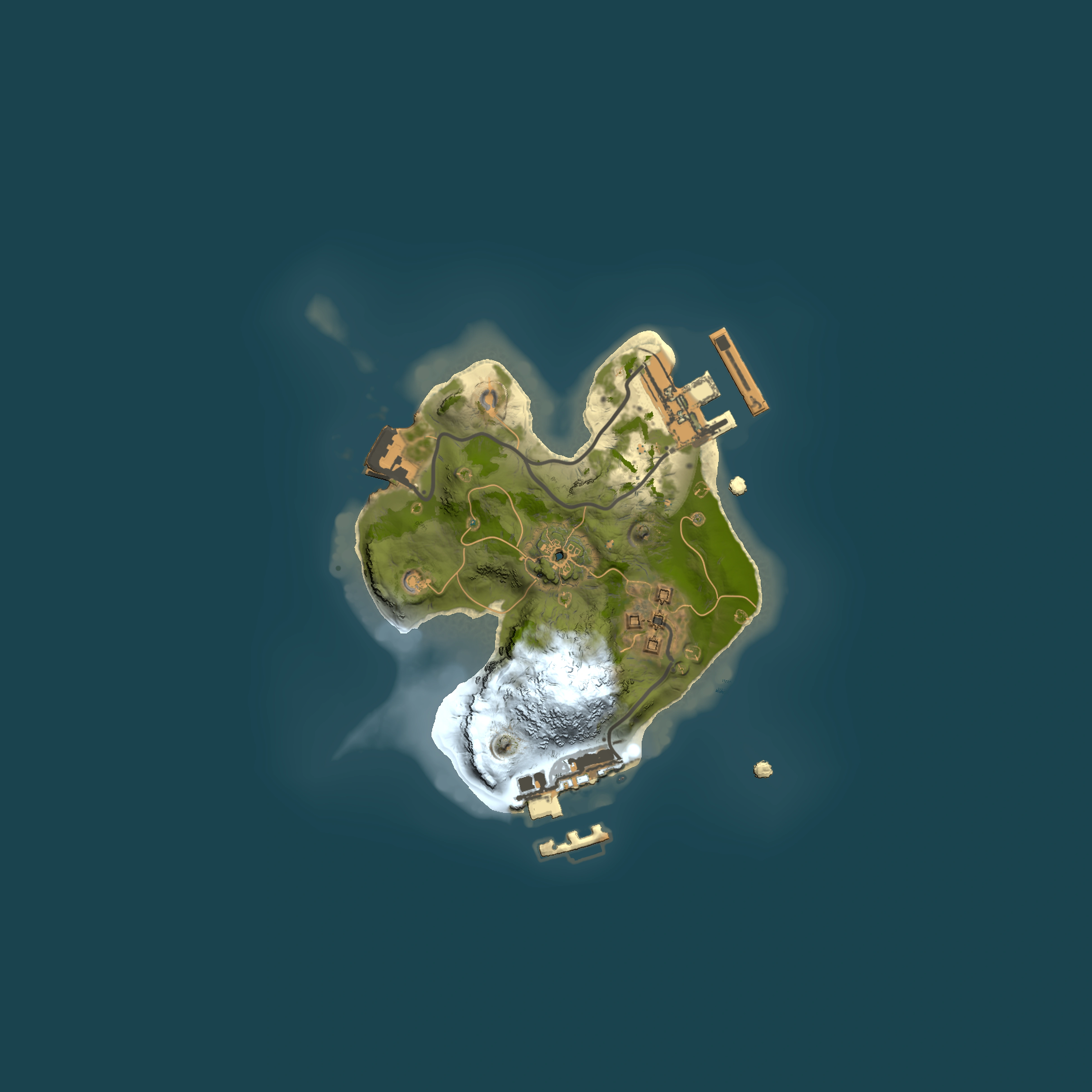 Full top-down render of Rust map seed 1770740025, 1500x1500m