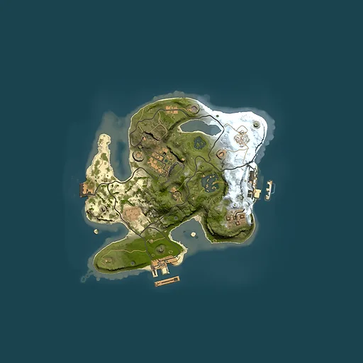 Rust map seed 1393580061, 2000x2000m top-down preview