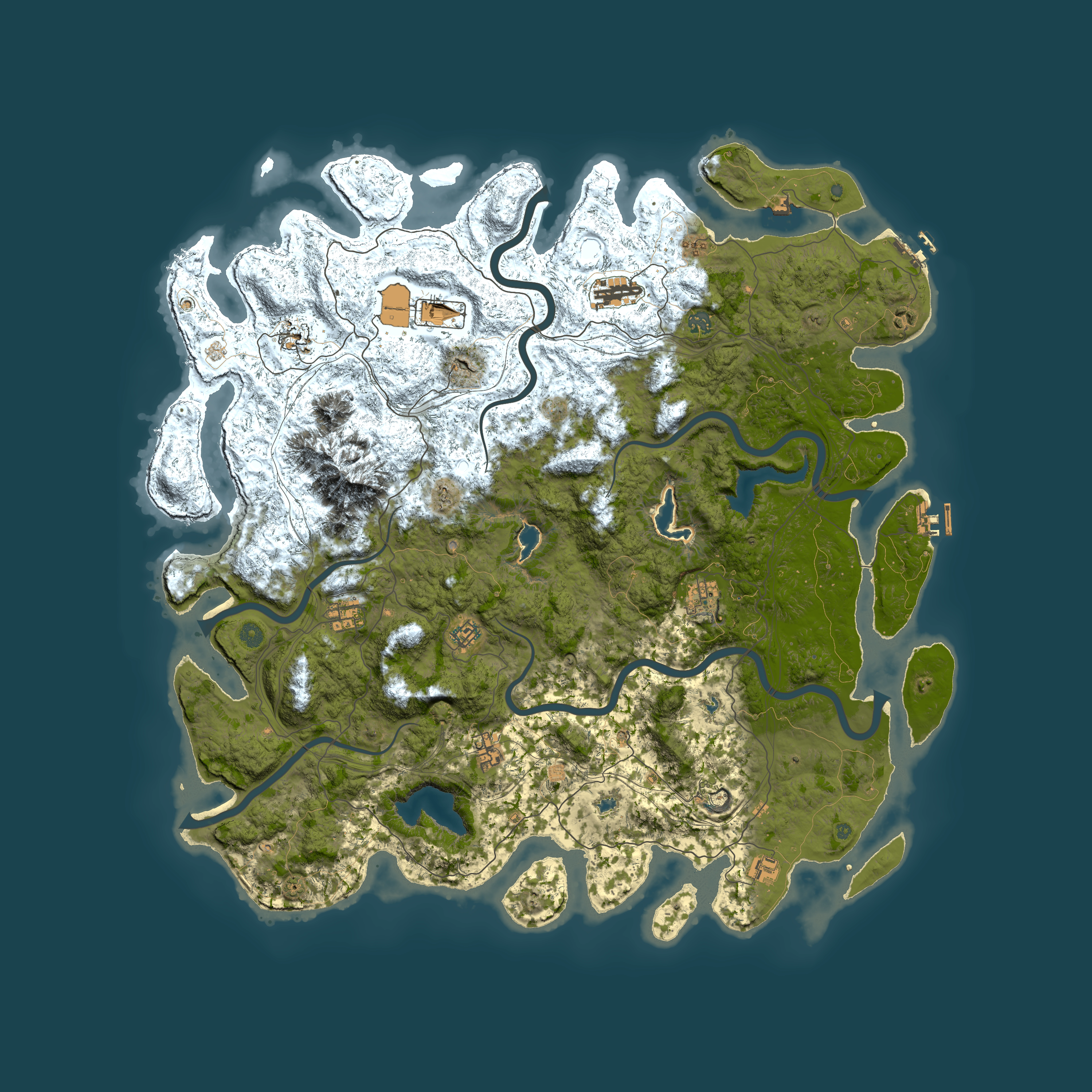 Full top-down render of Rust map seed 659790205, 5500x5500m