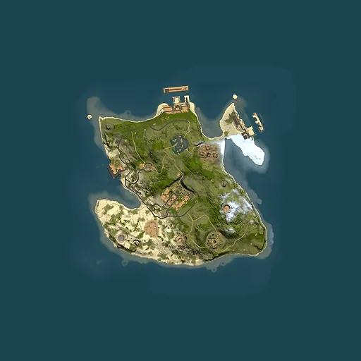 Rust map seed 1470236762, 2000x2000m top-down preview