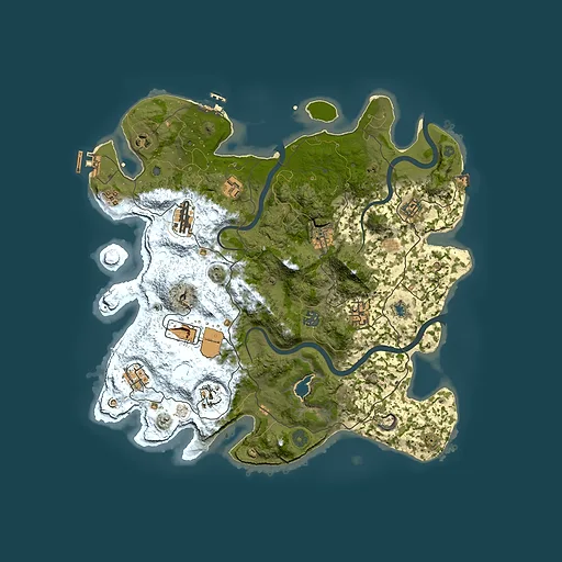 Rust map seed 2133824472, 4000x4000m top-down preview