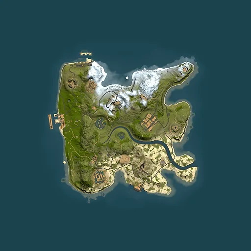 Rust map seed 1182015397, 2500x2500m top-down preview