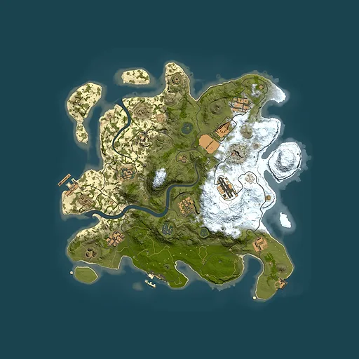 Rust map seed 6792425, 3500x3500m top-down preview