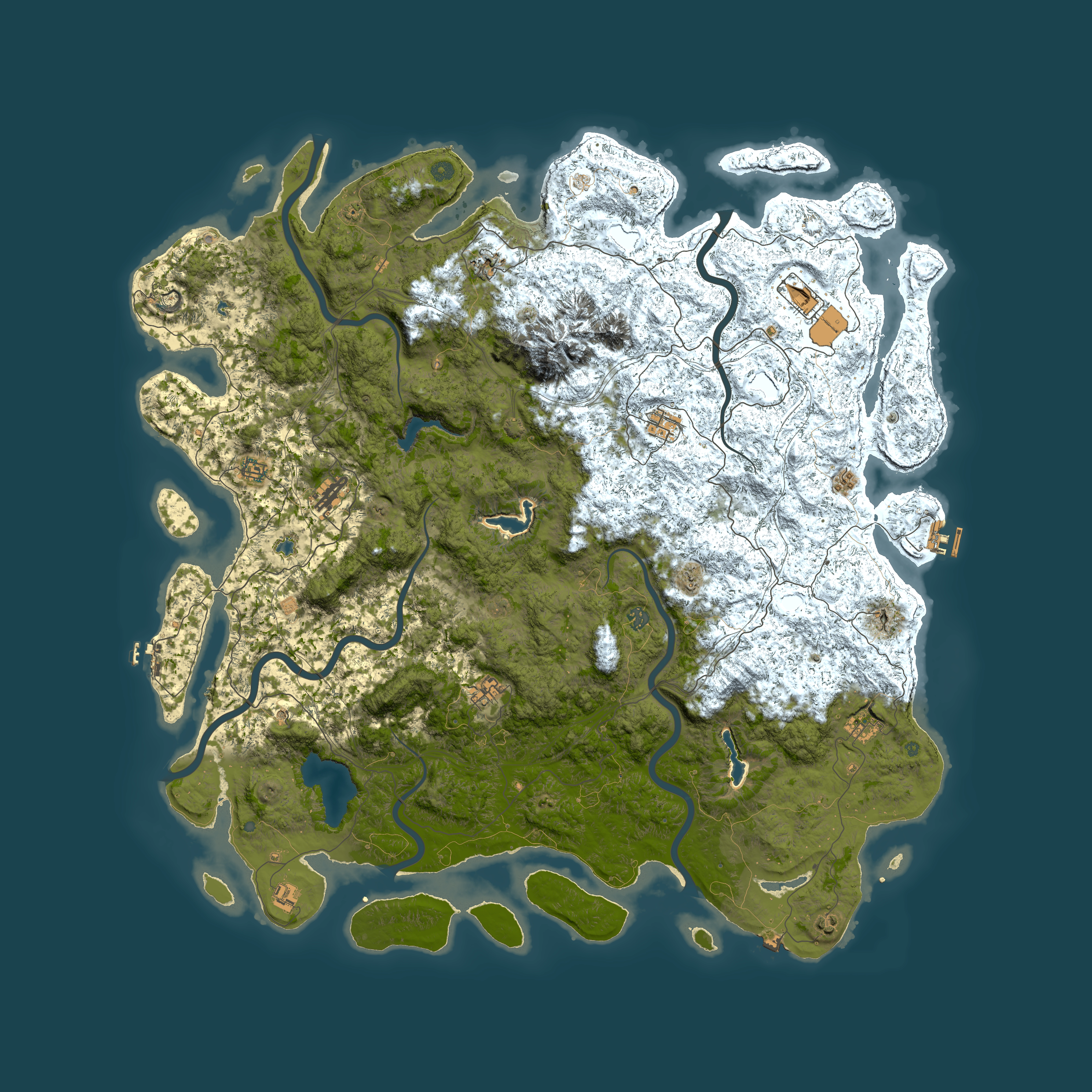 Full top-down render of Rust map seed 417776259, 6000x6000m
