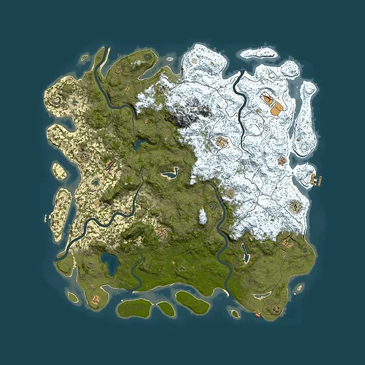 Rust map seed 417776259, 6000x6000m top-down preview
