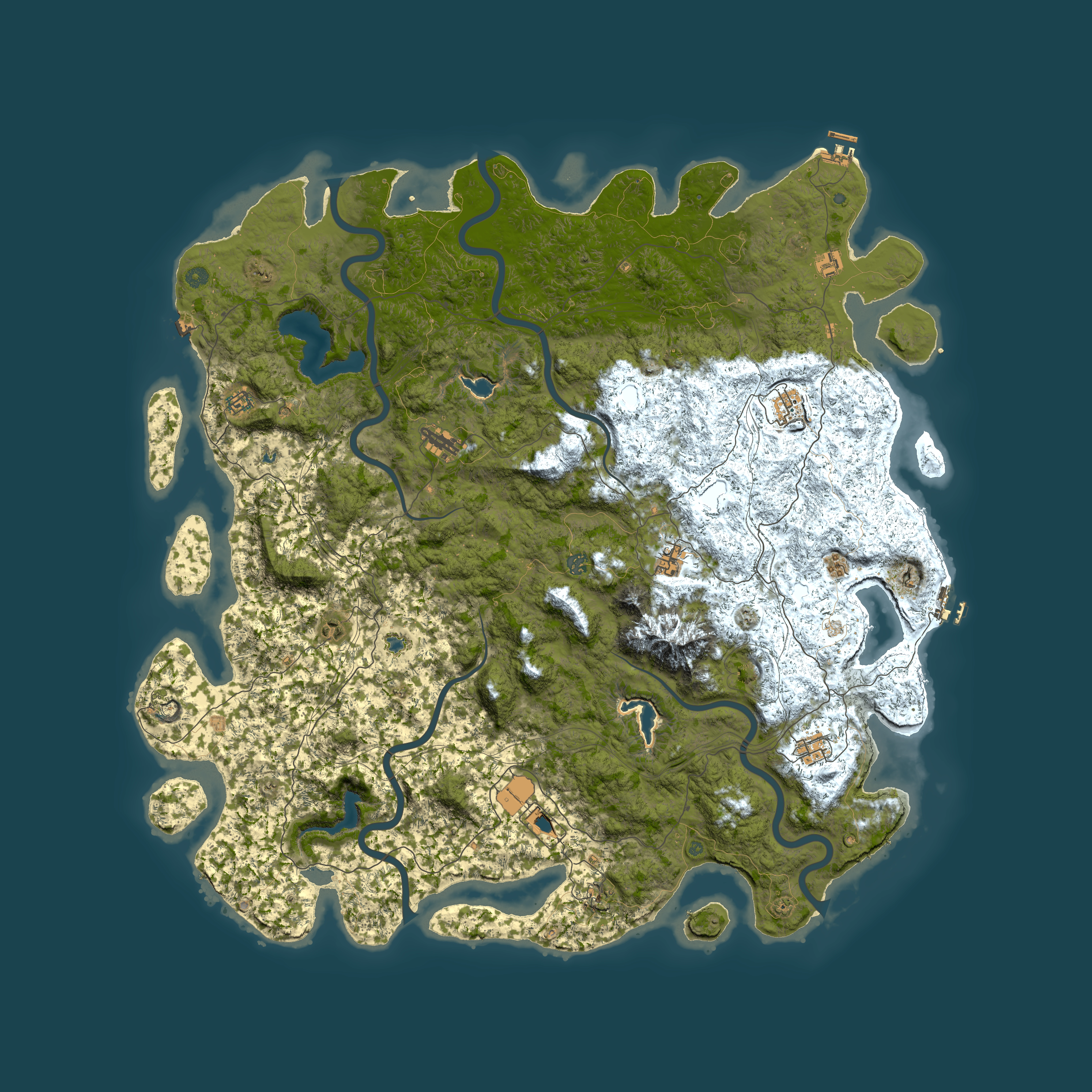 Full top-down render of Rust map seed 1382535531, 6000x6000m
