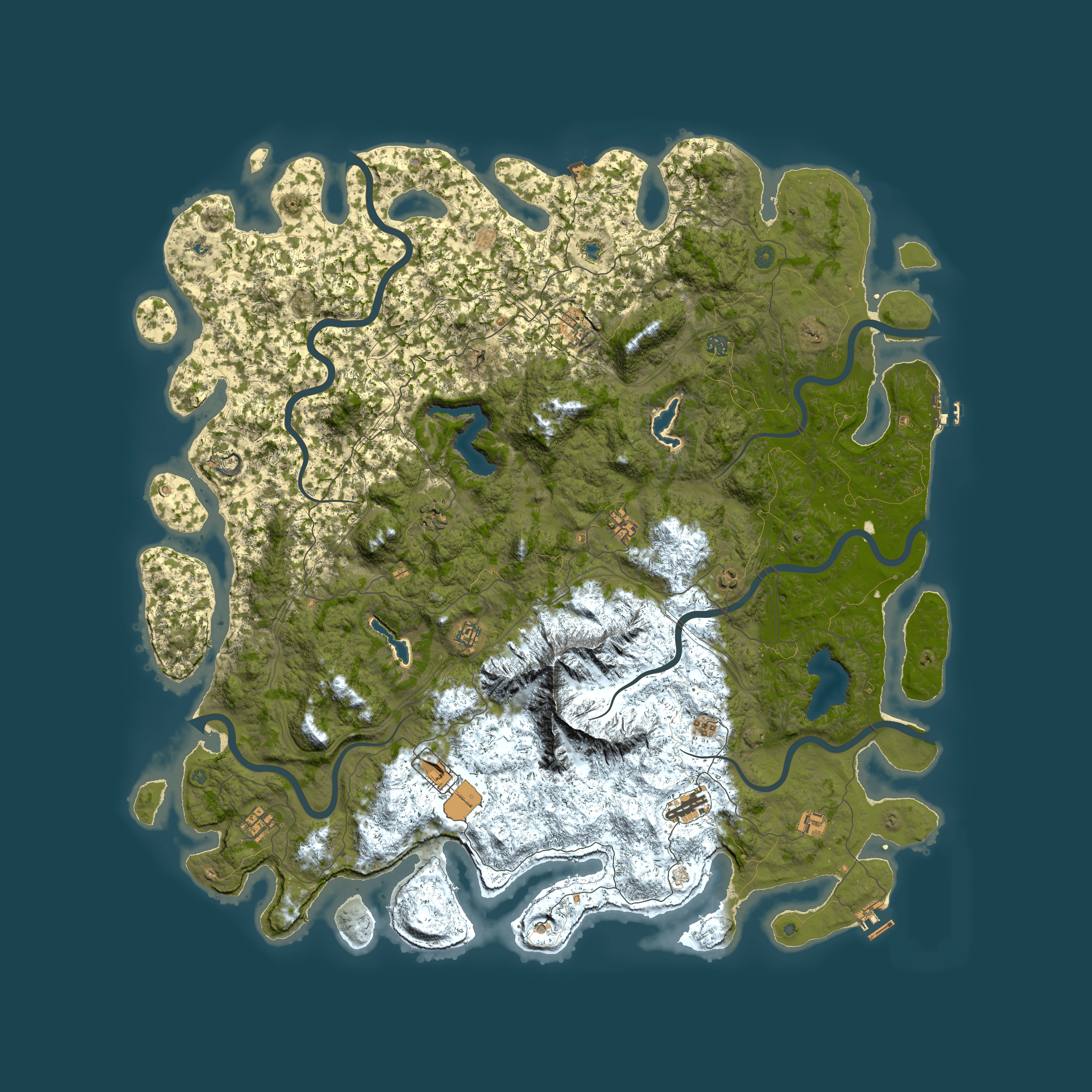Full top-down render of Rust map seed 251899530, 6000x6000m