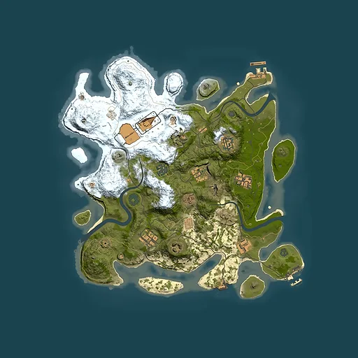 Rust map seed 2141655300, 3500x3500m top-down preview