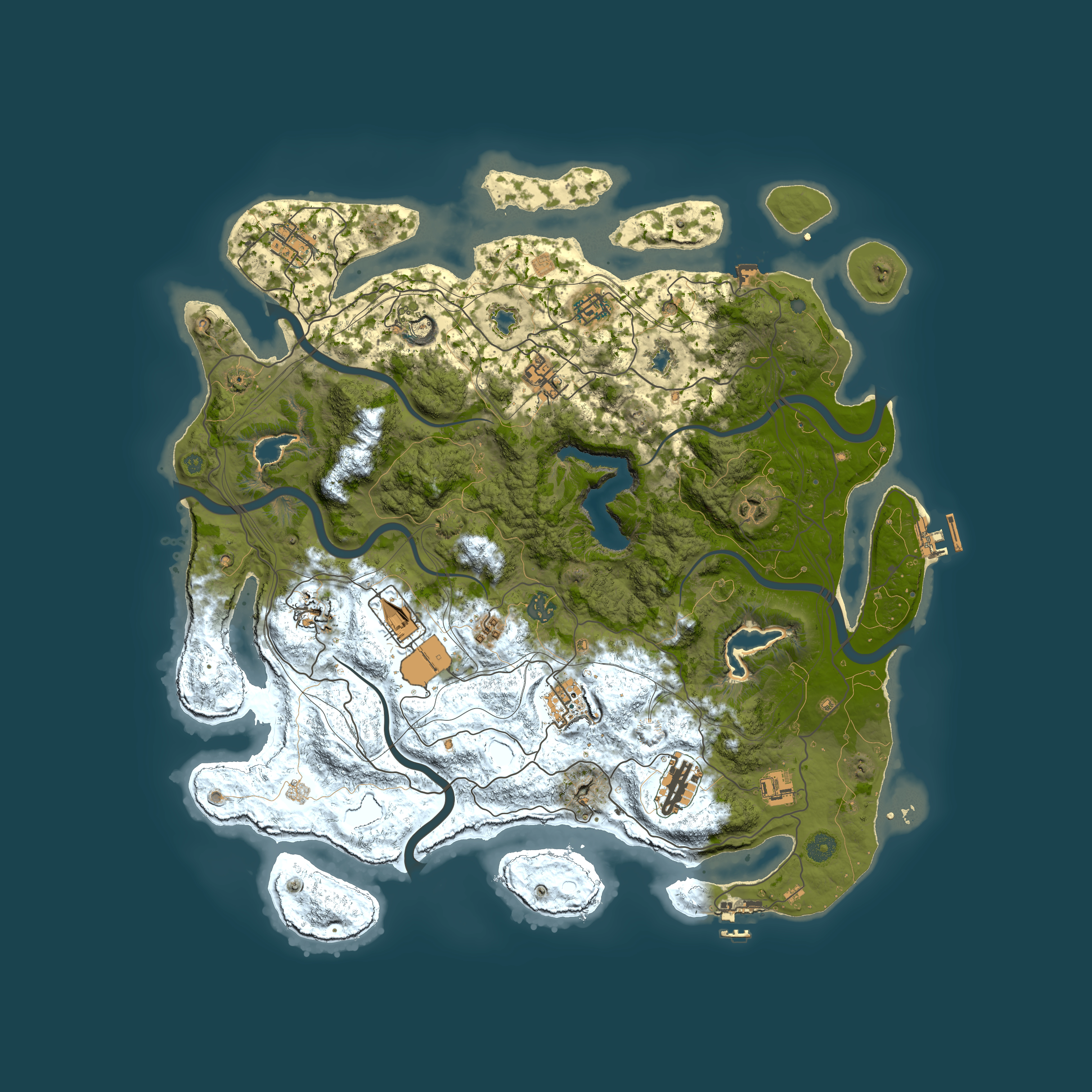 Full top-down render of Rust map seed 644704890, 4500x4500m