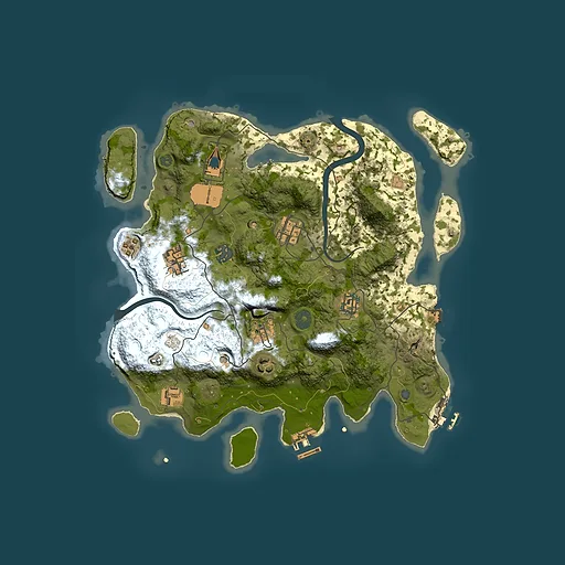 Rust map seed 403146782, 3500x3500m top-down preview