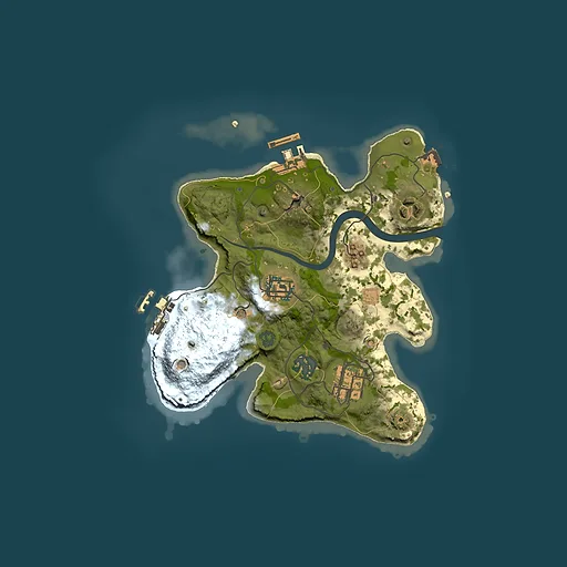 Rust map seed 1955947985, 2500x2500m top-down preview