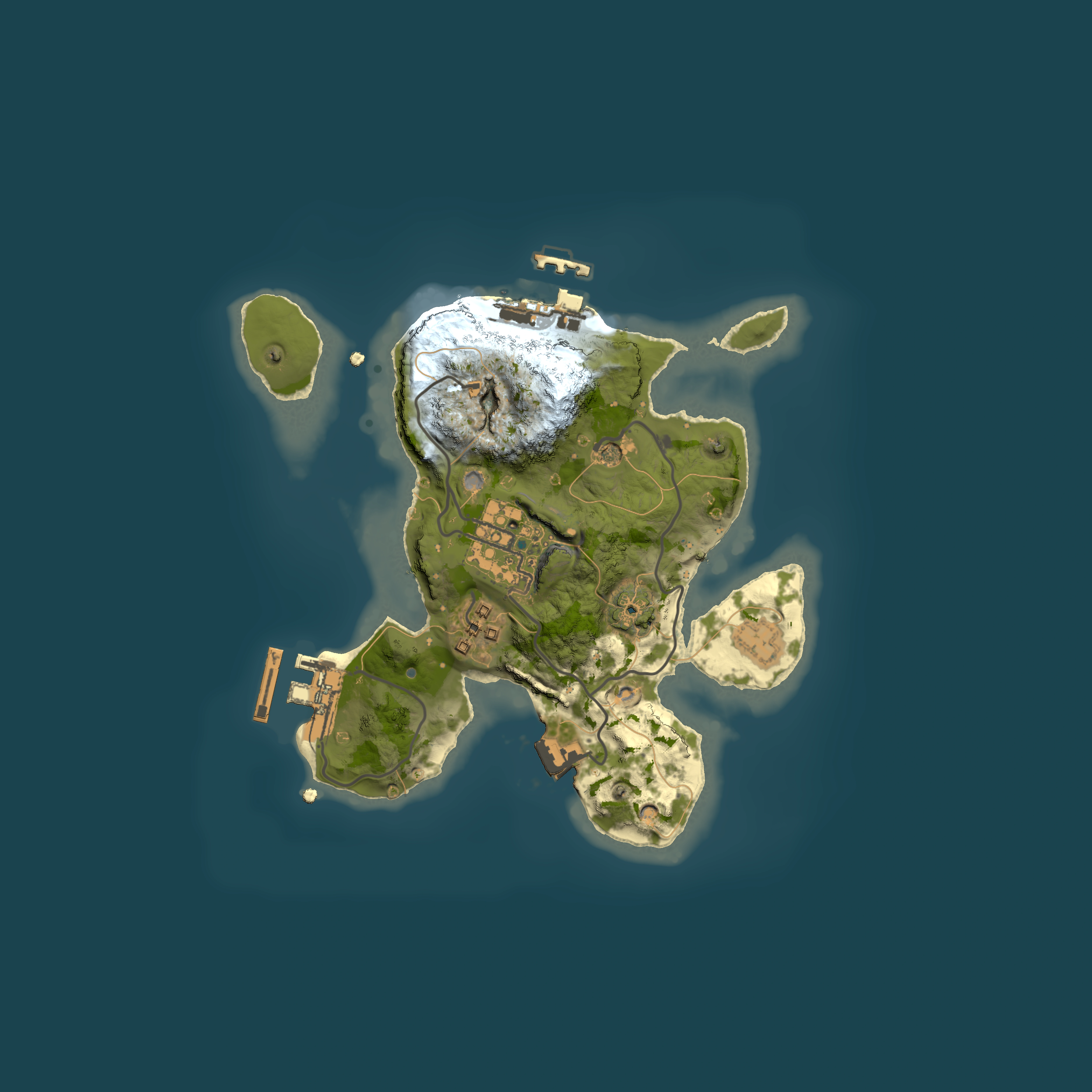 Full top-down render of Rust map seed 382347379, 2000x2000m