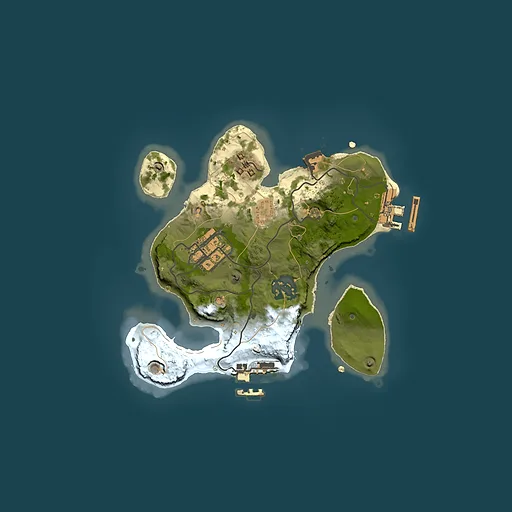 Rust map seed 810231865, 2000x2000m top-down preview