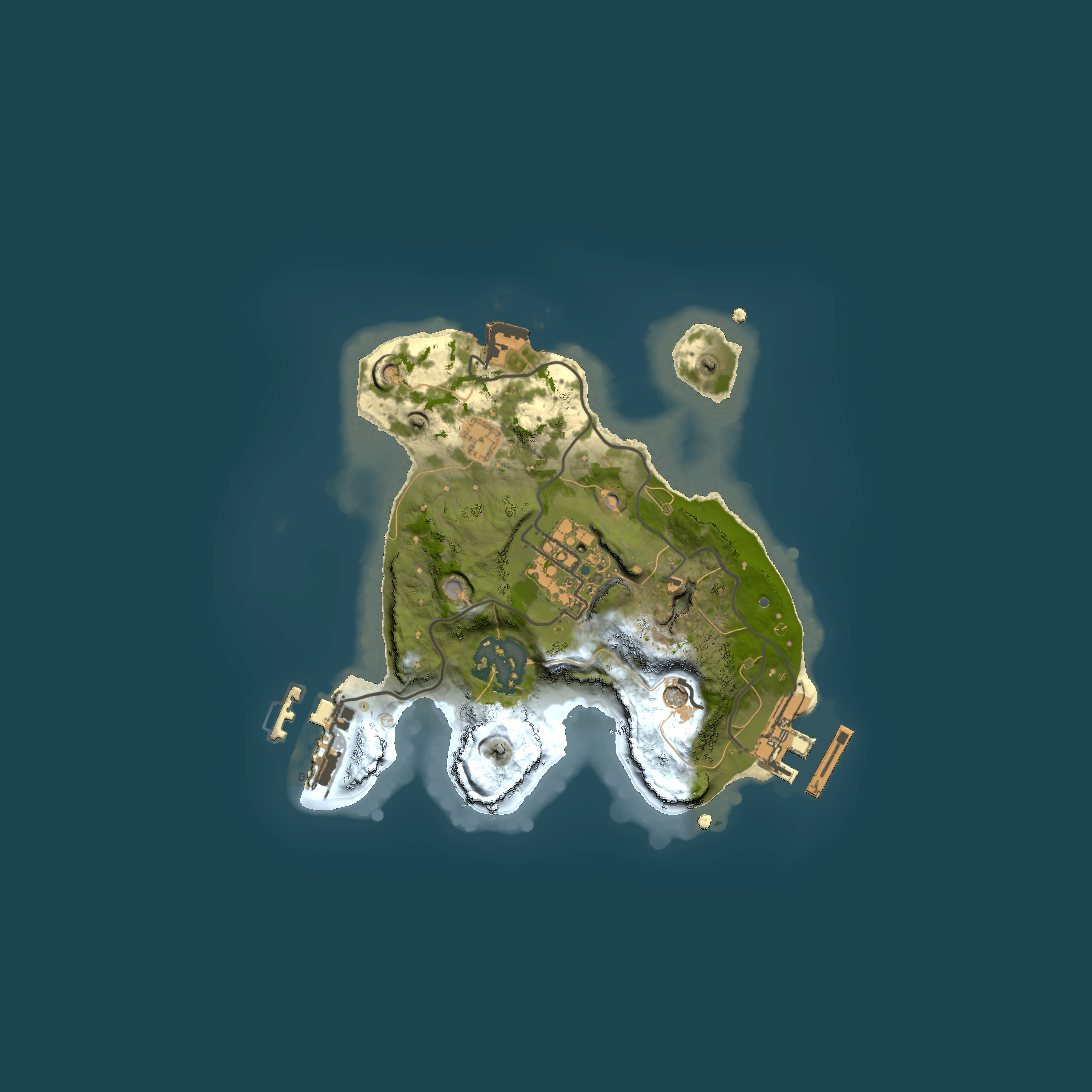 Full top-down render of Rust map seed 2015056002, 2000x2000m