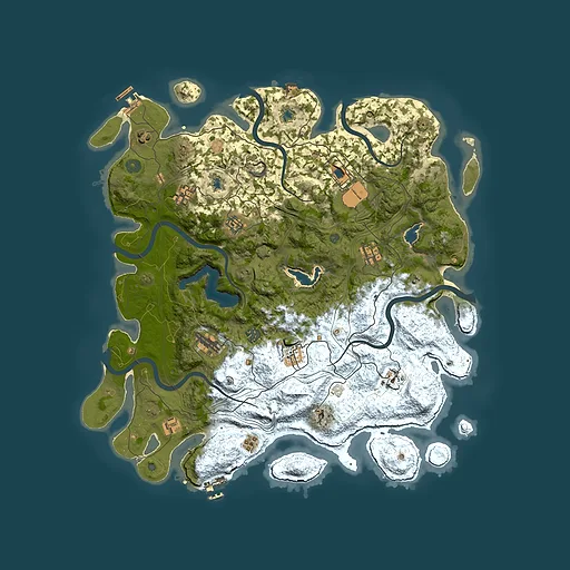 Rust map seed 1795379071, 4500x4500m top-down preview