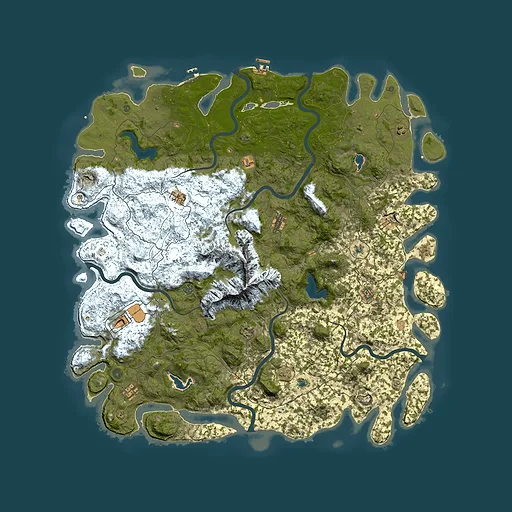 Rust map seed 1631954786, 6000x6000m top-down preview