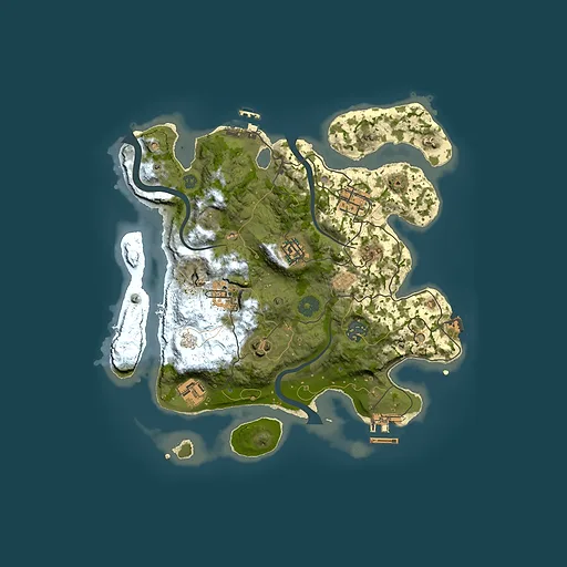 Rust map seed 1344908454, 3000x3000m top-down preview