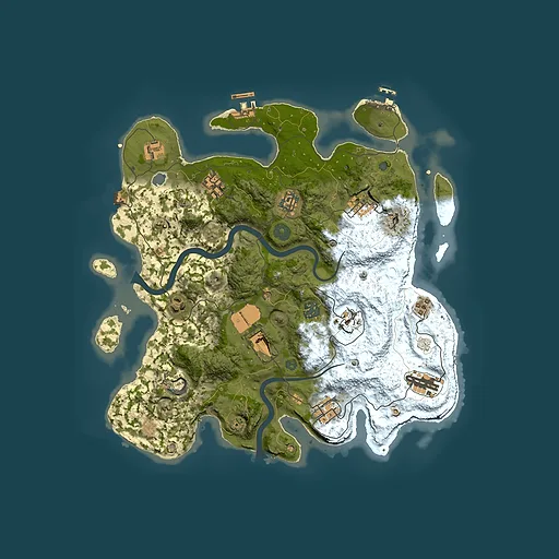 Rust map seed 1078768426, 3750x3750m top-down preview