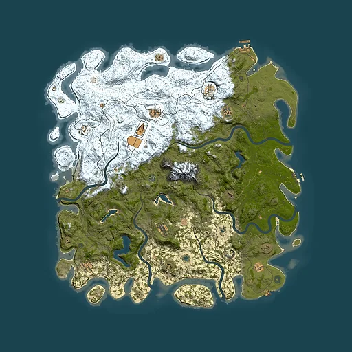 Rust map seed 1913179282, 5500x5500m top-down preview