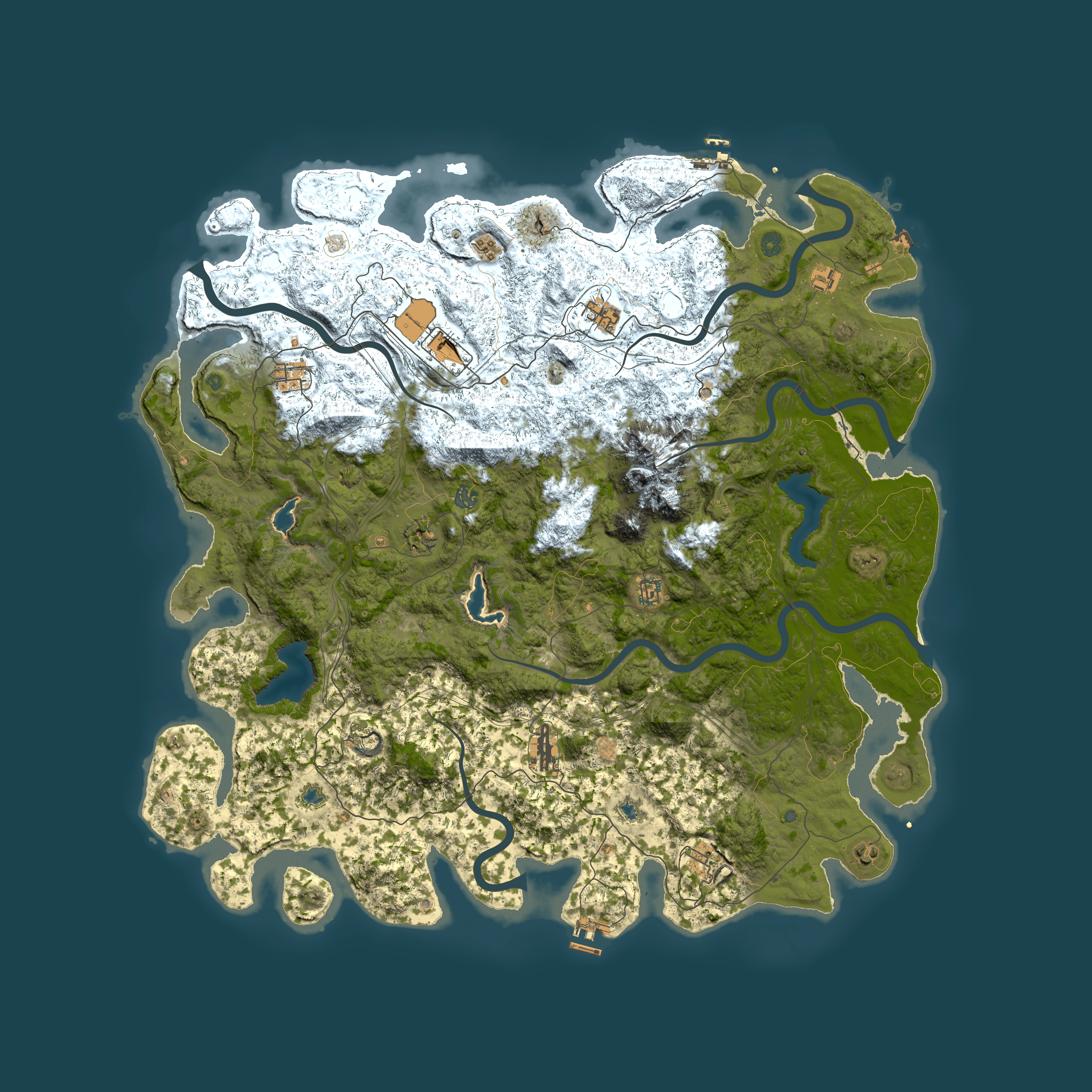 Full top-down render of Rust map seed 1259396001, 5500x5500m