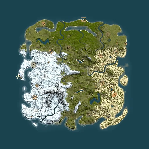 Rust map seed 598965296, 5500x5500m top-down preview