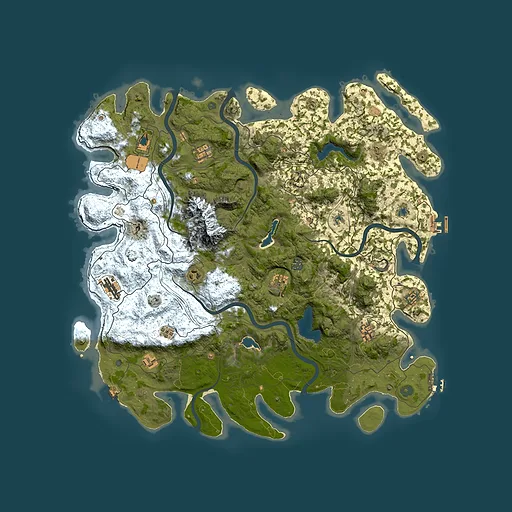 Rust map seed 775367367, 5000x5000m top-down preview