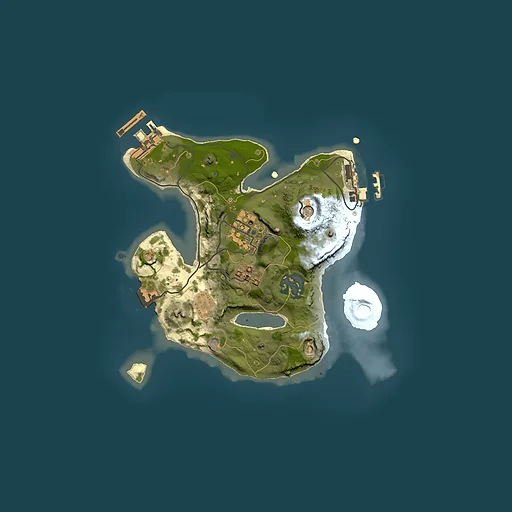 Rust map seed 391687839, 2000x2000m top-down preview