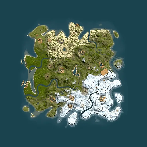 Rust map seed 1035729792, 4000x4000m top-down preview