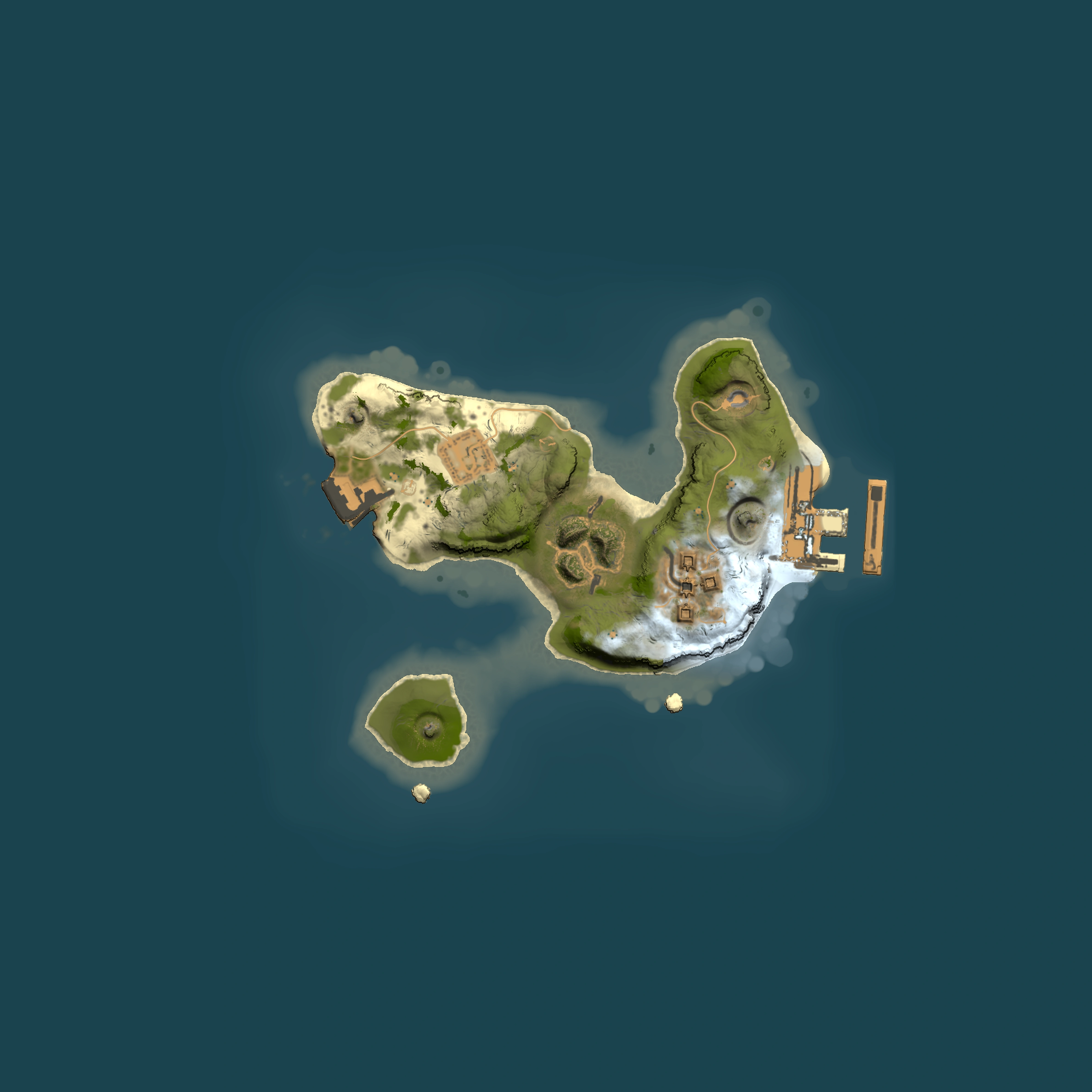 Full top-down render of Rust map seed 54113087, 1500x1500m