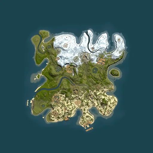 Rust map seed 1961863652, 3000x3000m top-down preview