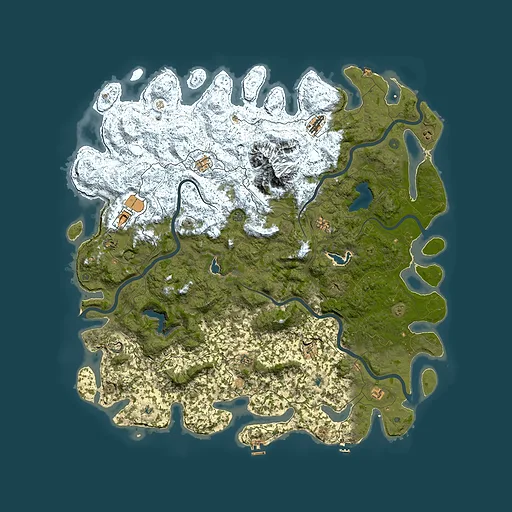 Rust map seed 1013430178, 6000x6000m top-down preview