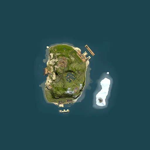 Rust map seed 1958617473, 1500x1500m top-down preview