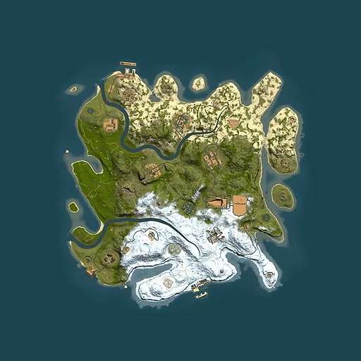 Rust map seed 187760389, 3500x3500m top-down preview