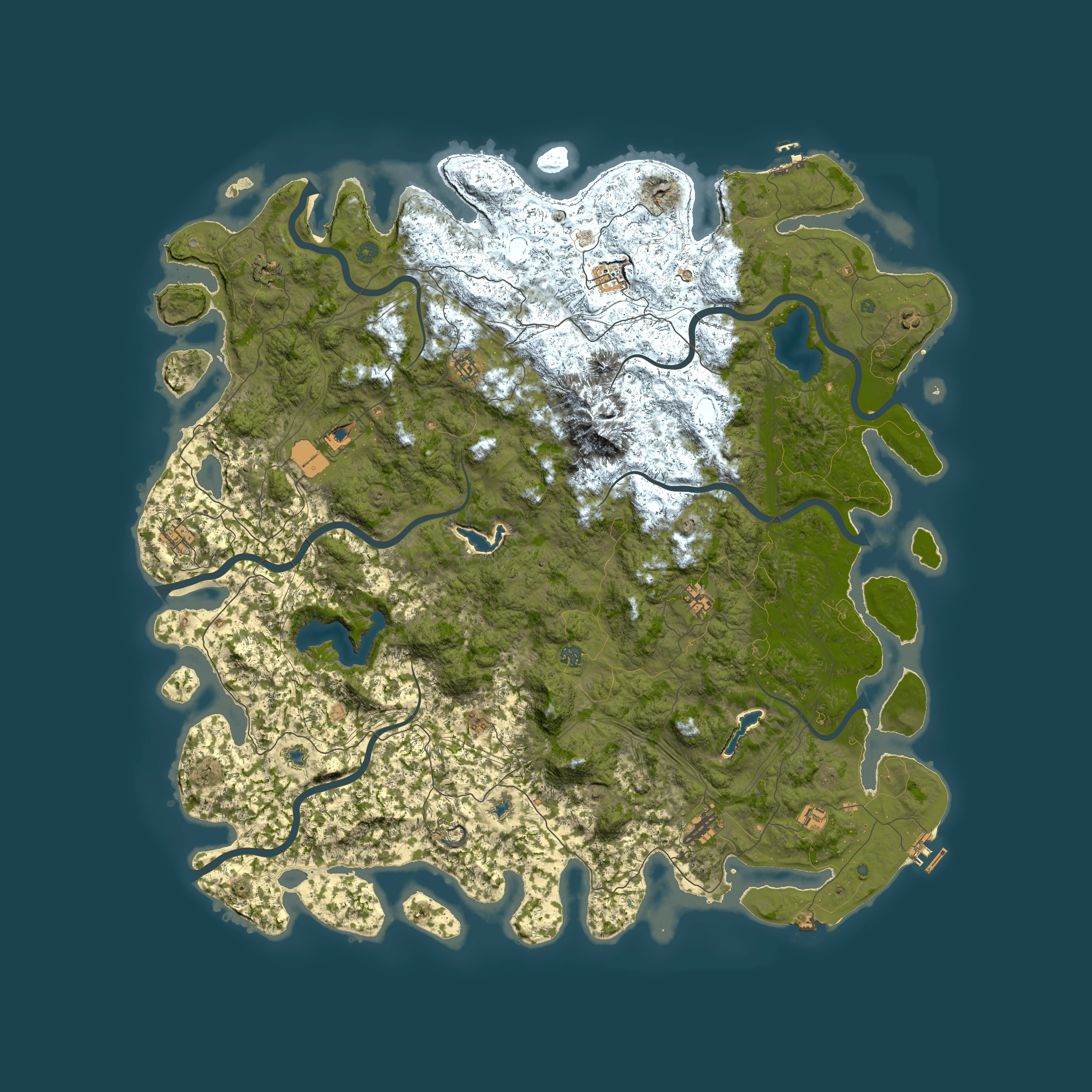 Full top-down render of Rust map seed 1021062149, 6000x6000m