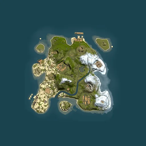 Rust map seed 363150271, 2500x2500m top-down preview