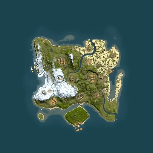 Rust map seed 1578844737, 3000x3000m top-down preview