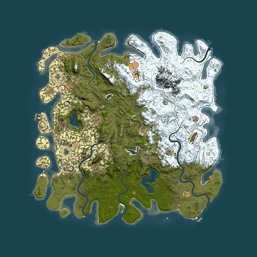 Rust map seed 1748211431, 5500x5500m top-down preview