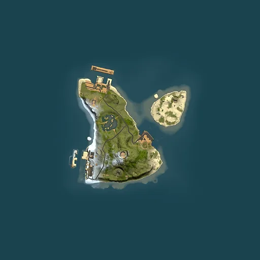 Rust map seed 2030877030, 1500x1500m top-down preview