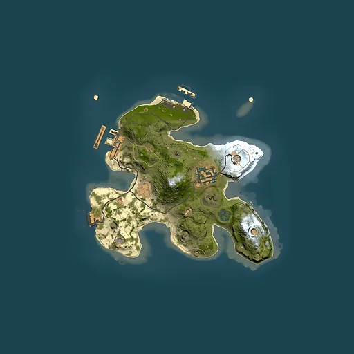 Rust map seed 1394946308, 2000x2000m top-down preview