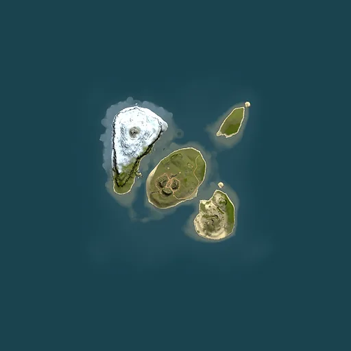 Rust map seed 8126616, 1500x1500m top-down preview