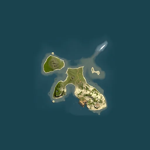 Rust map seed 51998849, 1500x1500m top-down preview