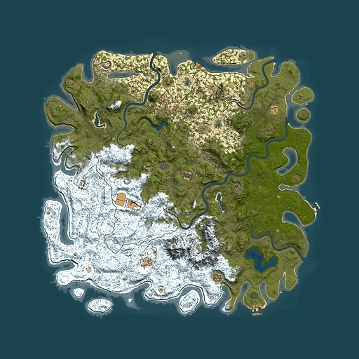 Rust map seed 1770821761, 5950x5950m top-down preview