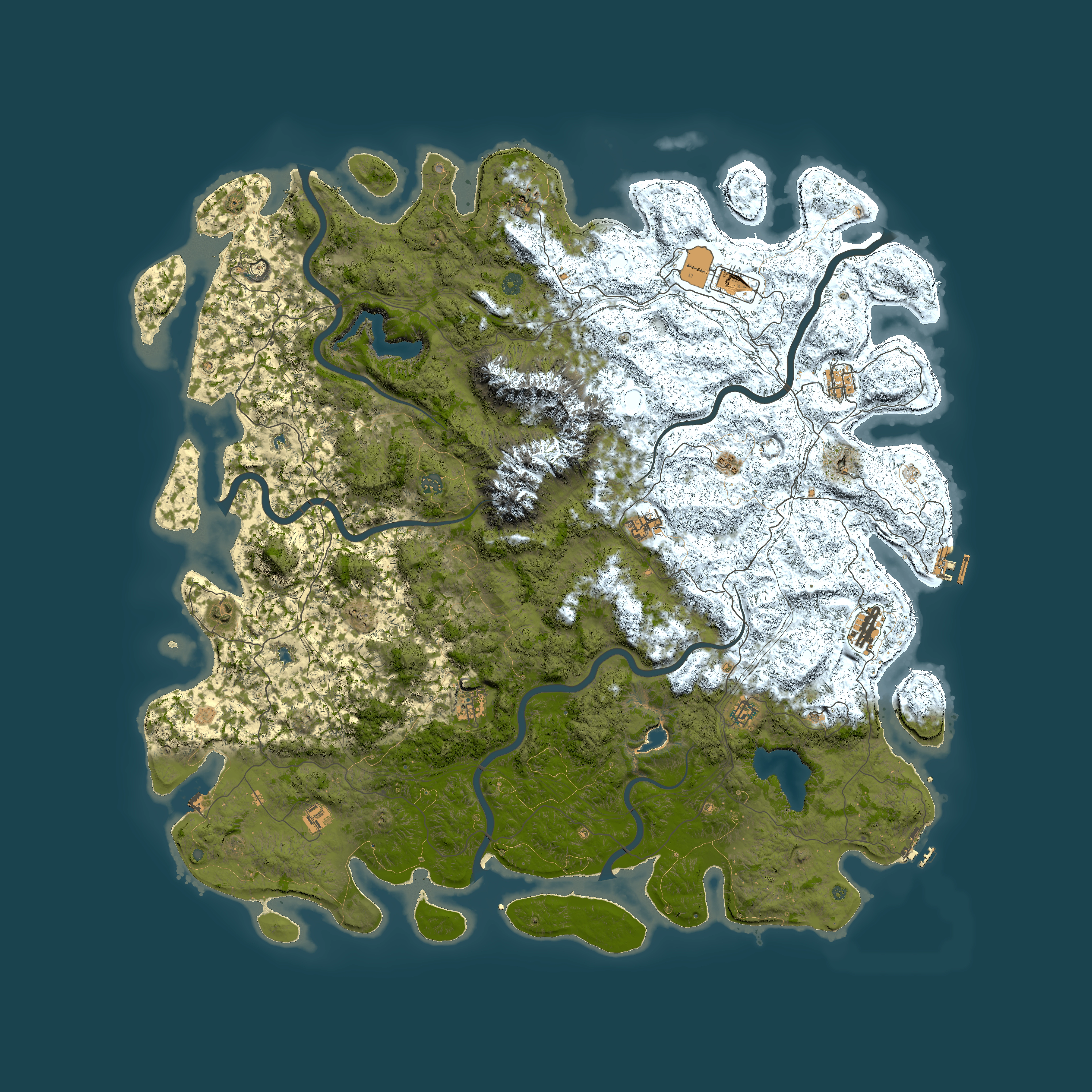 Full top-down render of Rust map seed 269363015, 5950x5950m