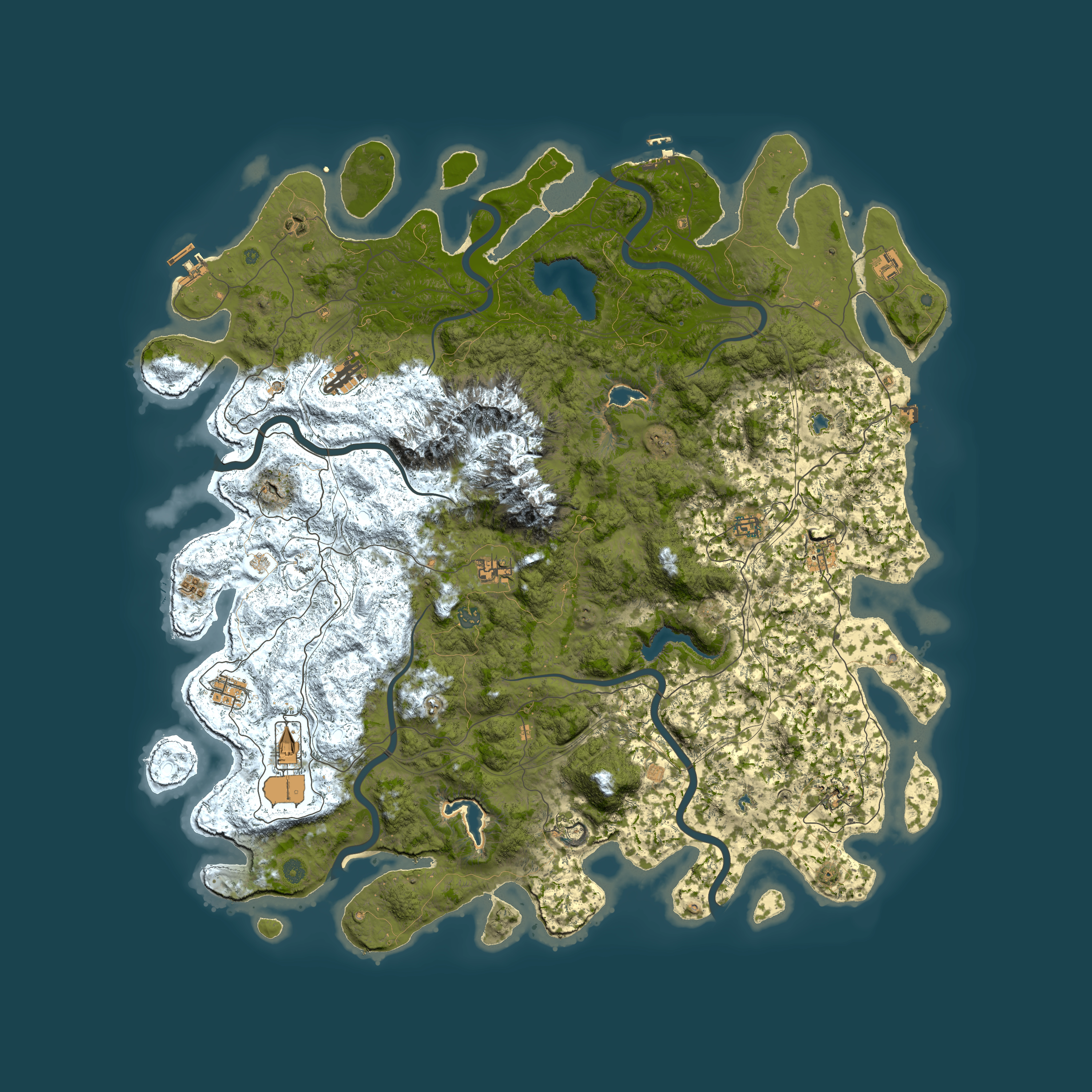 Full top-down render of Rust map seed 982962140, 5650x5650m